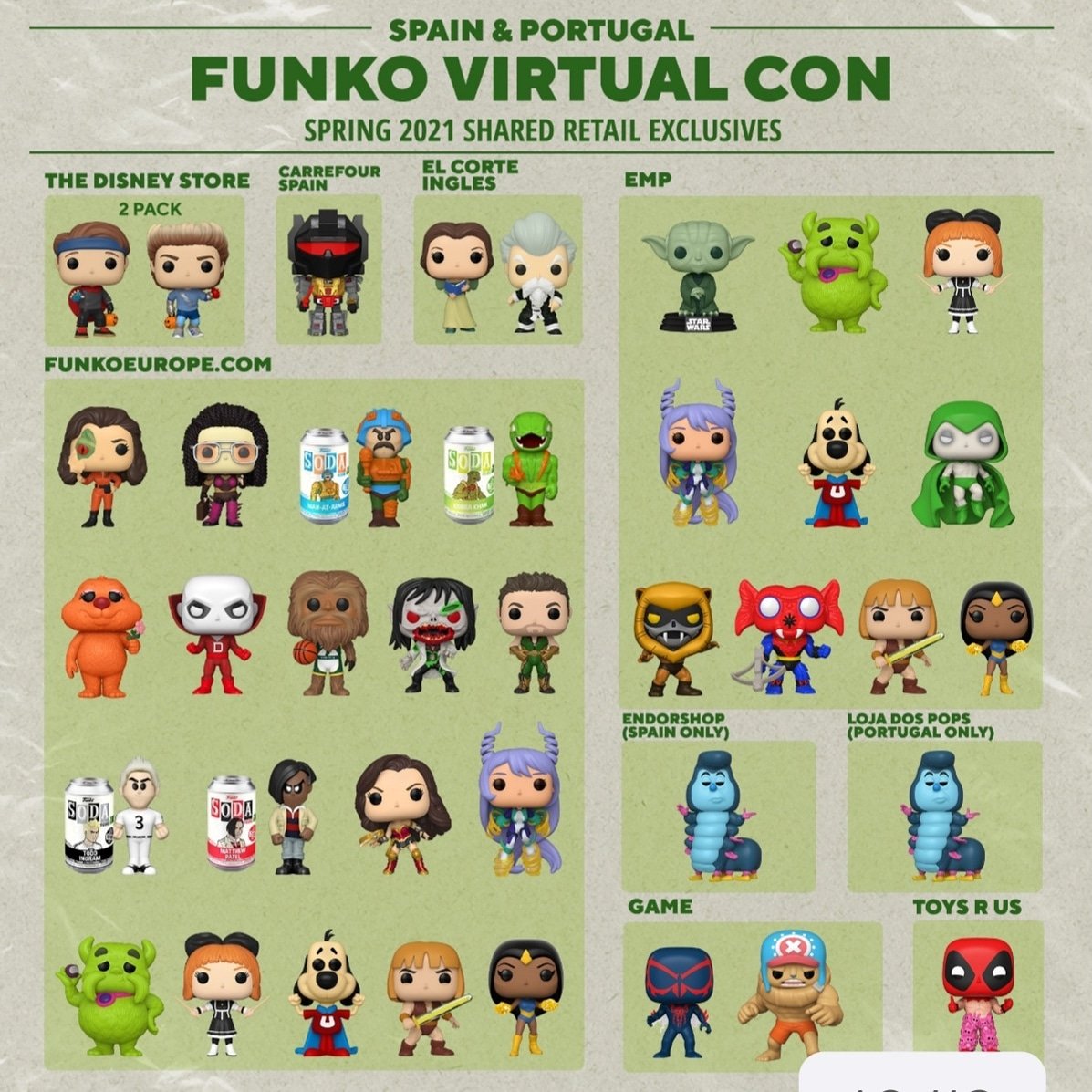 r_geek's tweet photo. 🔎 Aqui ficam as lojas onde poderás encontrar os Pops da Virtual Con Spring 2021.
Por cá teremos a @lojadospops com um exclusivo.
#virtualcon2021 #virtualconspring2021 #funko #originalfunko #geekrus #funkofan #funkofanatic #funkoaddict #funkoaddiction #funkopop #funkobrasil https://t.co/yMj4SpnYUZ