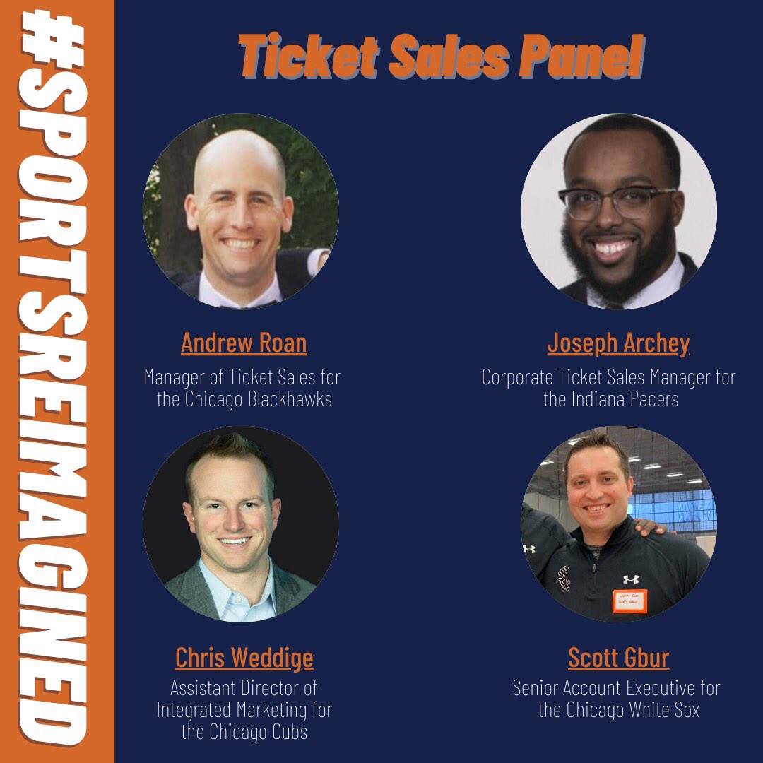 Tickets, tickets, got your tickets? If the answer is no, you must grab your tickets to ISBC 2021 right now in our bio❗️

Come hear from this panel and many more great speakers this weekend

#SportsReimagined #ISBC2021 #ticketsales #illini #gies #sportsbiz