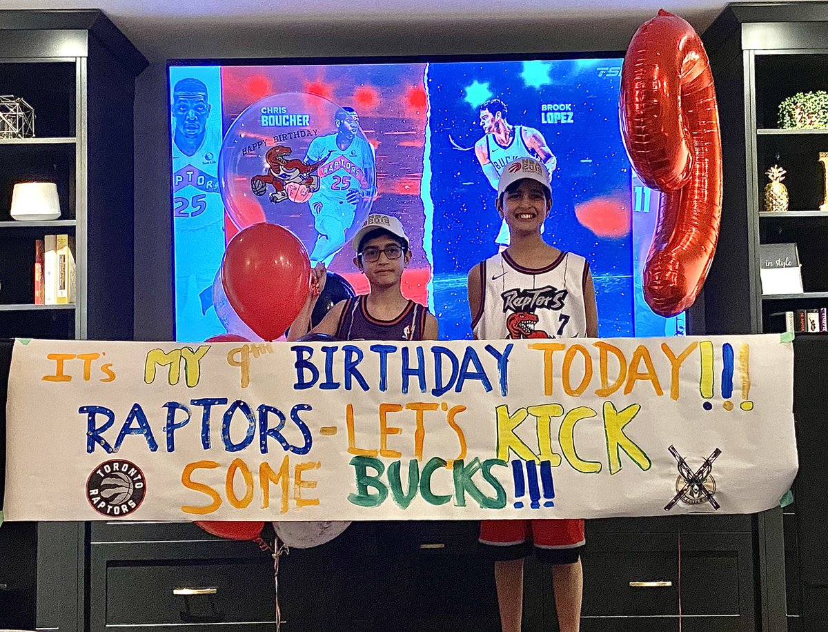 Ppatel444's tweet photo. #tangerinefanangle @LeoRautins can you give a shout out from my son’s 9th birthday!! (Shai ... on the left). https://t.co/JzGKmCp9ZO