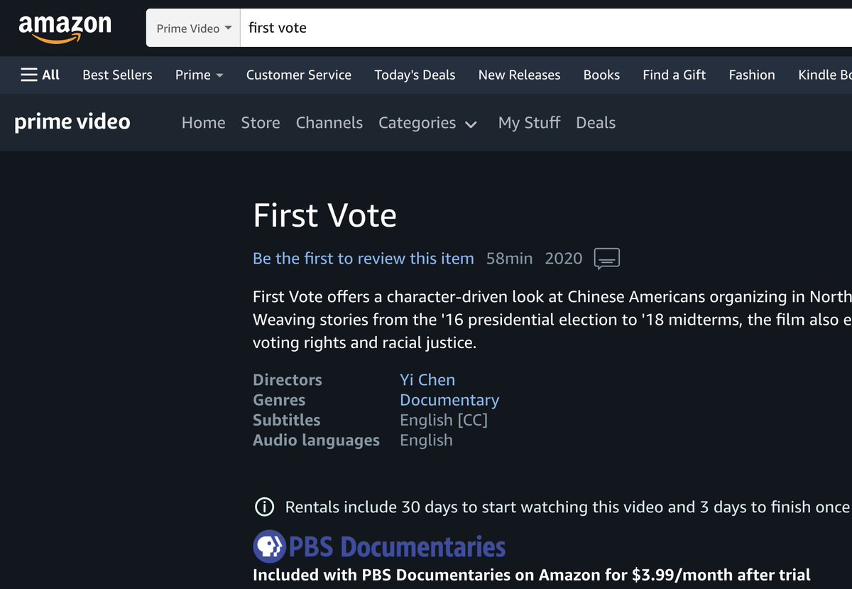 First Vote Film tweet media