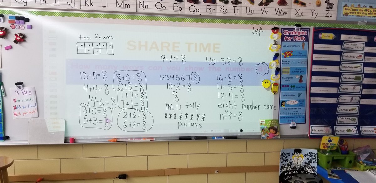 MHoran106's tweet photo. "Big Thinkers" today during our morning meeting! # We ❤ math! MsHoran106 FB McCordmustangs https://t.co/jvUvJNAVRm
