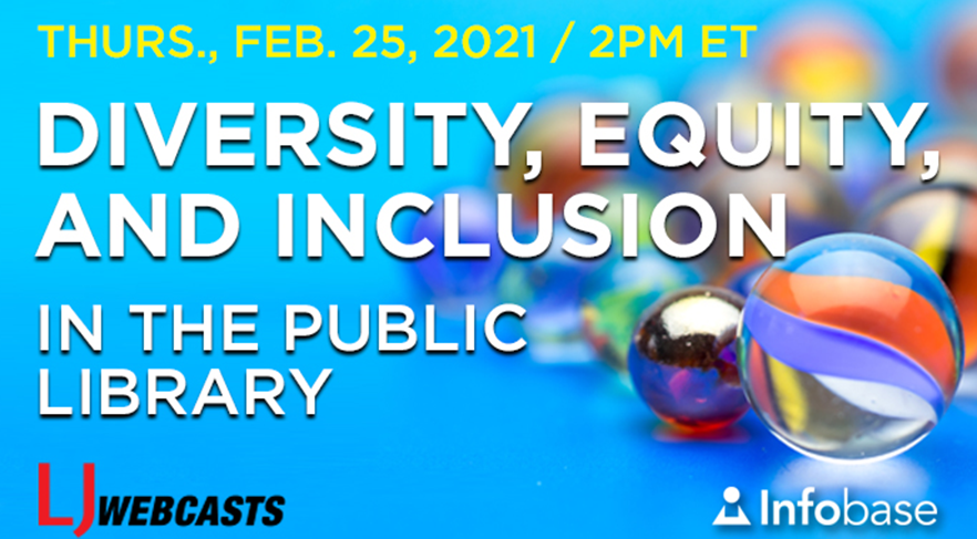 WAStateLib's tweet photo. Diversity, Equity, and Inclusion in the Public Library webinar
Thursday, Feb. 25 at 11 a.m. PT
https://t.co/qpXWq6DyUn https://t.co/b4GXfijsxI