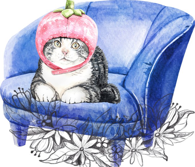 かぶりもの猫のtwitterイラスト検索結果