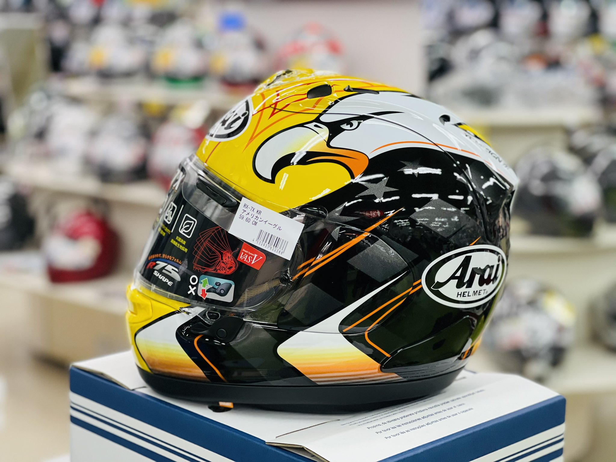 Arai アライ RX-7X KR アメリカンイーグル L size （アライ