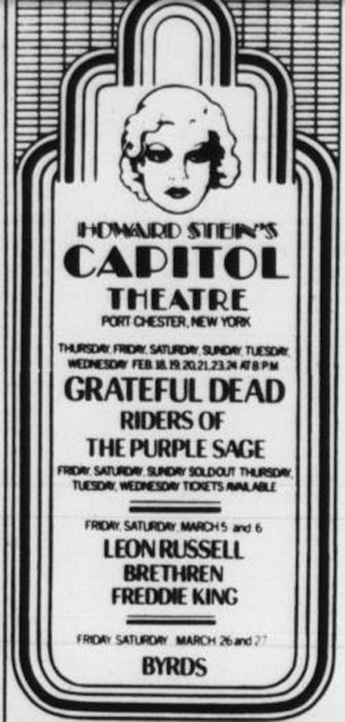 50 years ago today, a momentous grateful dead show at  @capitoltheatre. 5 big debuts, ned lagin on keys for the whole night, mickey hart’s last appearance ’til ’74, the 1st ESP experiment, the 1st real betty board. now “american beauty” discs 2 & 3:  https://www.youtube.com/playlist?list=OLAK5uy_lfh_RT65TOOBmLKQNGQzb0Tl407NhPY2A [1/15]