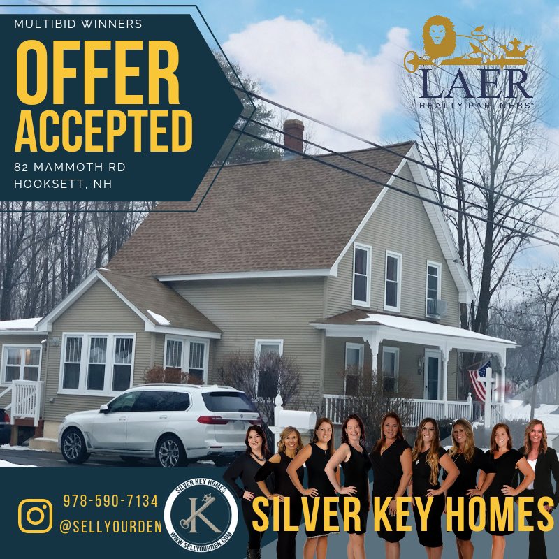 sellyourden's tweet photo. ✅Offer Accepted‼️ This market is crazy and our first time buyers are THRILLED to have their offer accepted over all the rest! When you need help buying or selling give us a call! 🗝🏡 #RealEstate #Realtor #Home #SilverKeyHomes #LaerRealty #NegotiationSkills #buying #selling https://t.co/06IvVdrYke