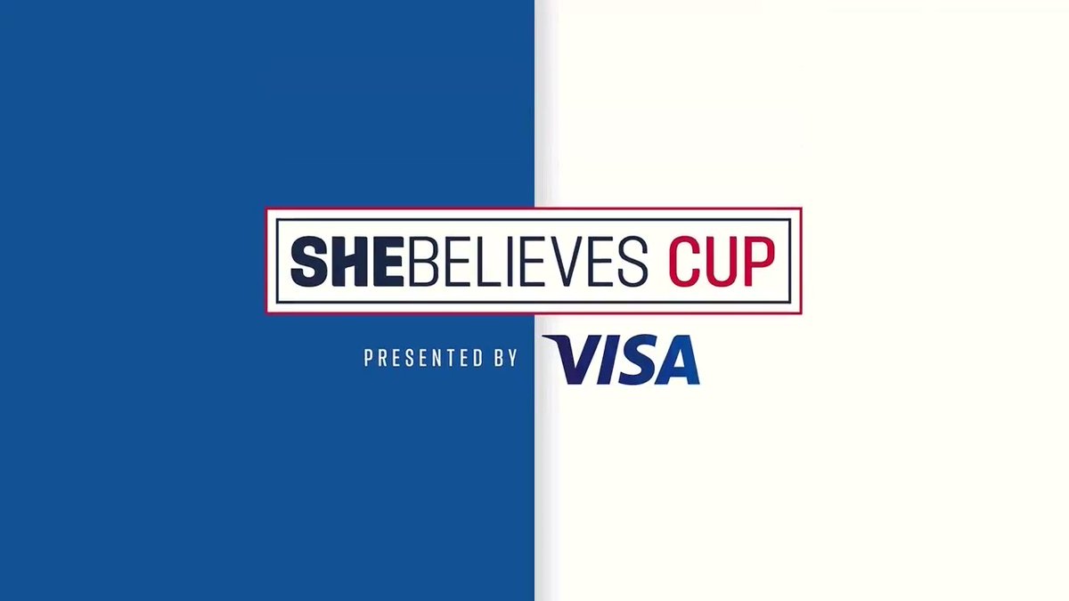  #SheBelievesCup x @Visa