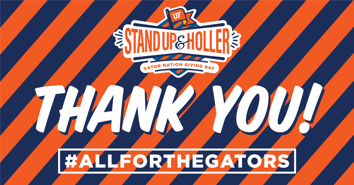 Florida4H's tweet photo. #Florida4H family we did it....we did it! We met all of our #GatorNation #GivingDay goals! 
Thank you to all of the 4-H members, families,supporters, Florida 4-H Alumni, volunteers and friends for always supporting #4H’ers across the state. https://t.co/OaqqX2AK8V