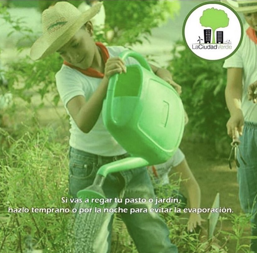 #EcoTip para que nuestro jardines crezcan fuertes 💚🙌🏻