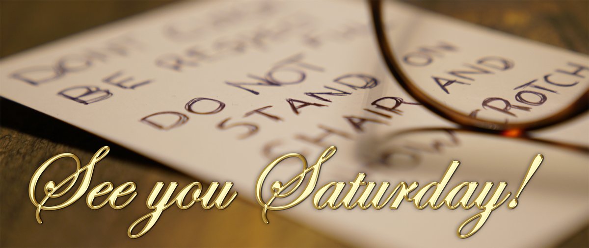 Back in business this Saturday. 4pm Est.
Reformed.