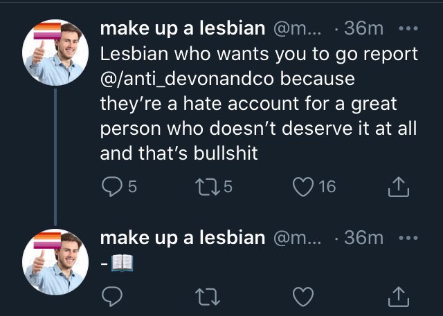 @strwbrykitty @makeupalesbiann for reference the person book admin is talking about supports bi/pan lesbians. and we definitely fucking do NOT -🌻