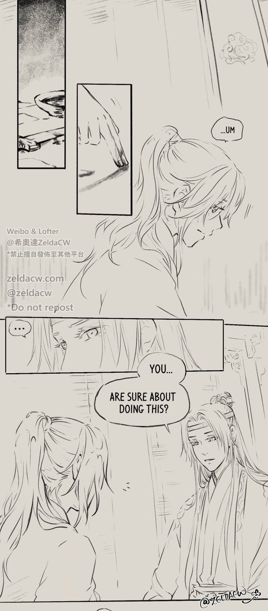 ⭕️Mo Xuanyu Underworld story comic update!
sorry to end at a weird spot again...OvOlll
will update again next week :3

*to be continued.
*See the thread or check my twitter moment 'For Mo XuanYu' for previous parts of the story 