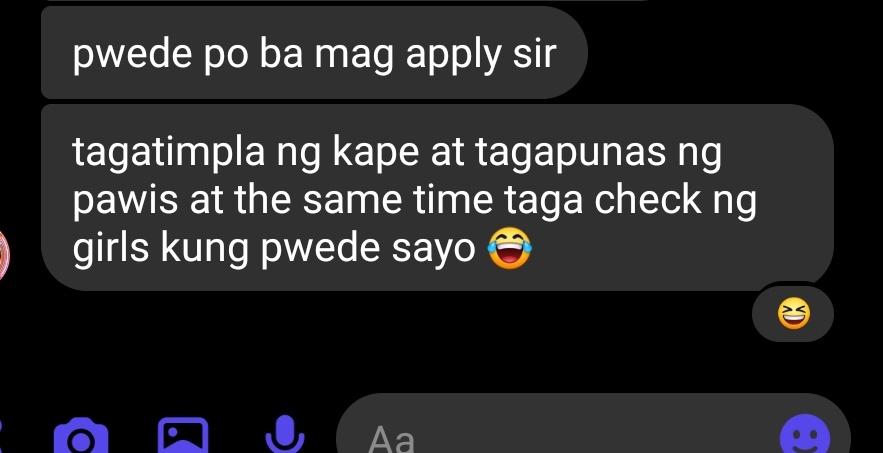 ileeangelo's tweet image. Ang kulit nung mommy na nagmemessage sakin, hahaha pasaway! Taga punas daw ng pawis 🤦‍♂️😁 #pogiproblems #goodvibes