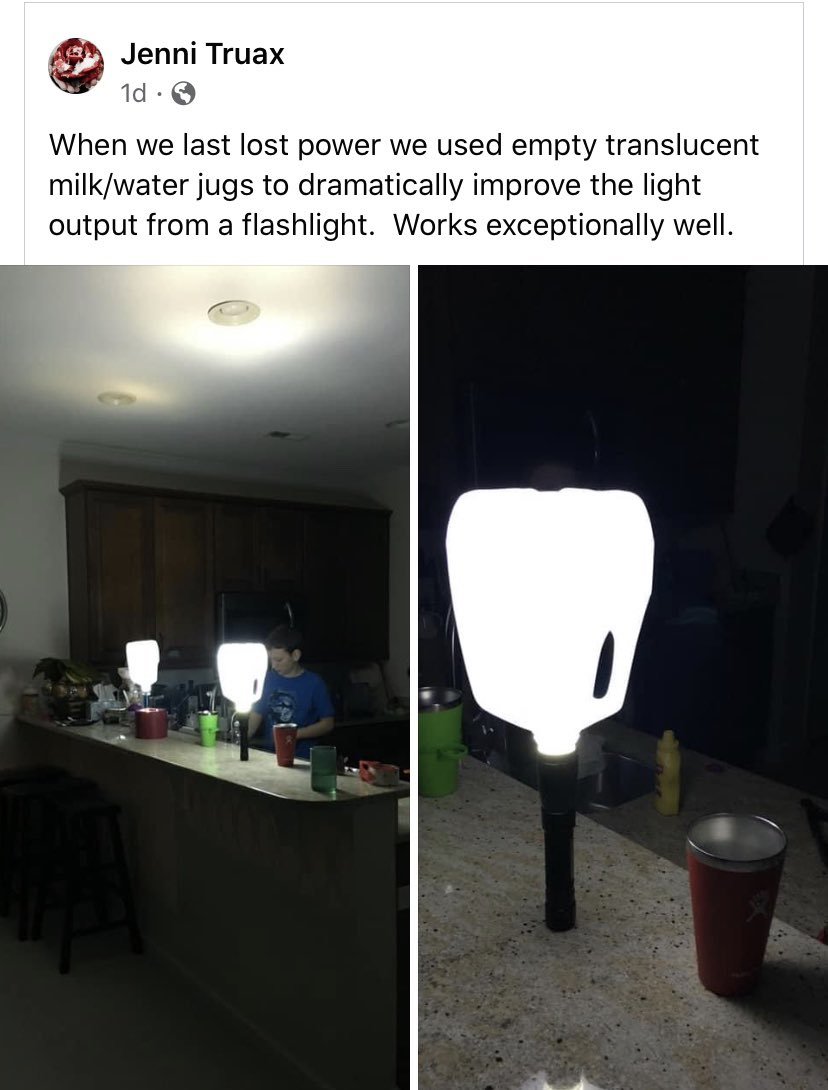 SongbirdKarriem's tweet image. Great tip!
#SnowStorm2021 #snowday #safety #survival #tips #share #retweet