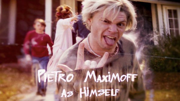 Pietro is billed “as Himself” while everyone else in the sequence is only introduced by their name. Agnes doesn’t have a surname.Read the lyrics of the openings song, they’re incredibly suggestive of the reality of WestviewThe lines are attributed to who they appear with.