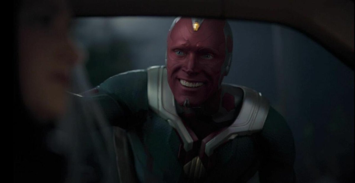 *shock*Agnes cackles psychotically at their exchange. This scene may calm theories of her being Agatha Harkness but it could also be a misdirect. *Note that she is wearing a witches costume, she also wasn’t still like the others on the edge of Westview.