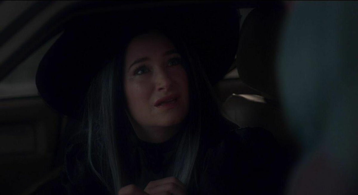 *shock*Agnes cackles psychotically at their exchange. This scene may calm theories of her being Agatha Harkness but it could also be a misdirect. *Note that she is wearing a witches costume, she also wasn’t still like the others on the edge of Westview.