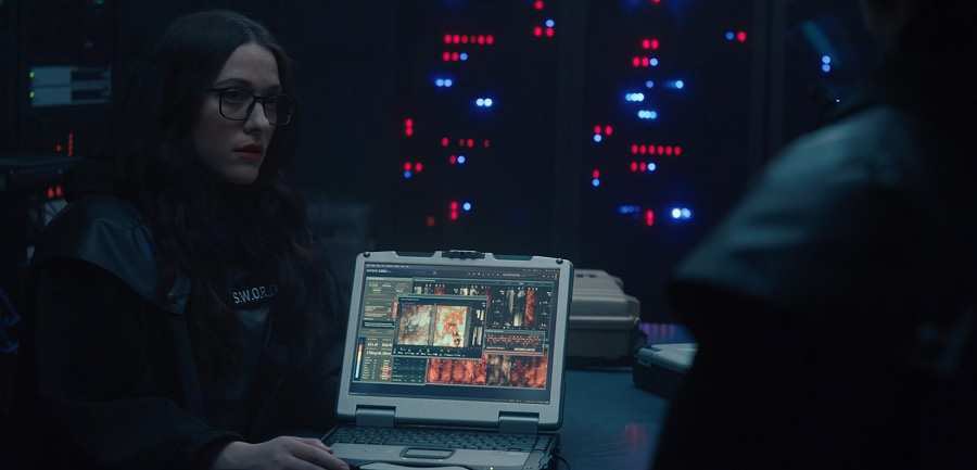 The trio (Jimmy has hands!) do away with some Sword agents and steal their uniforms to investigate Hayward. Darcy finds evidence that Monica’s DNA has been altered on a molecular level *COUGH* after crossing the Hex barrier twice. Spectrum.