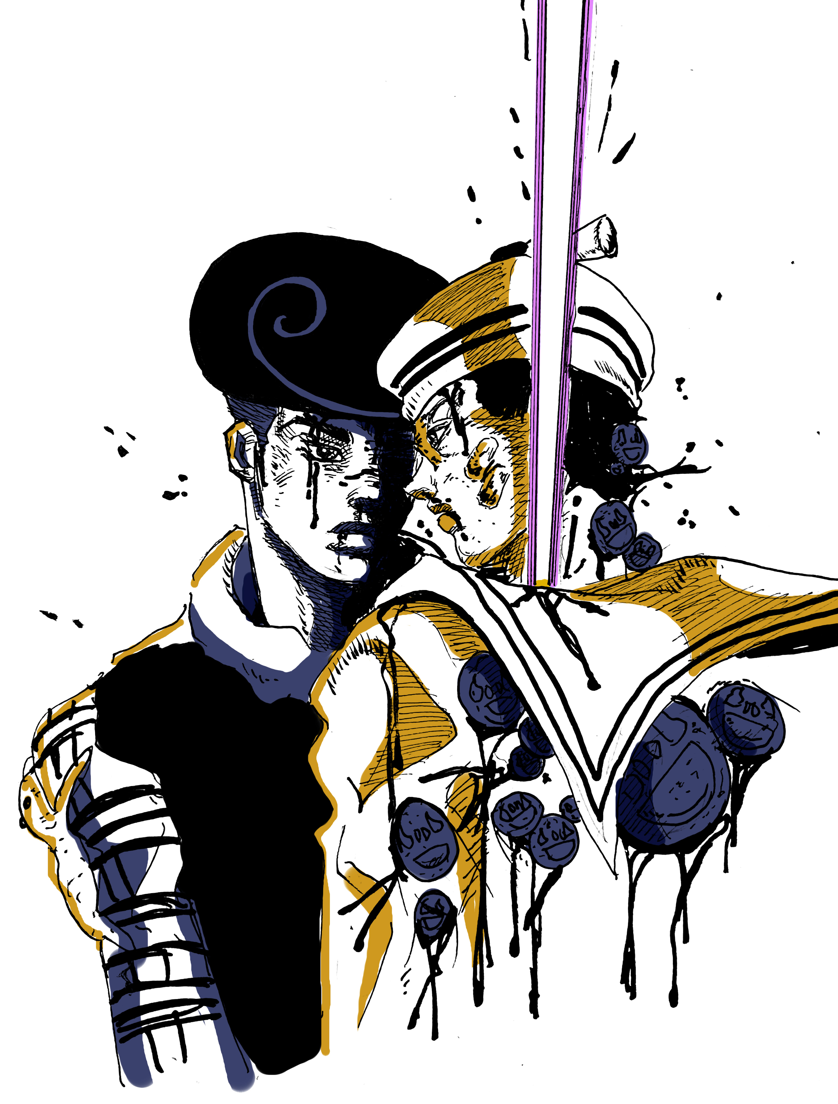 MONO on X: #jojolion #jojolion108 #ジョジョリオン Stand Off   / X