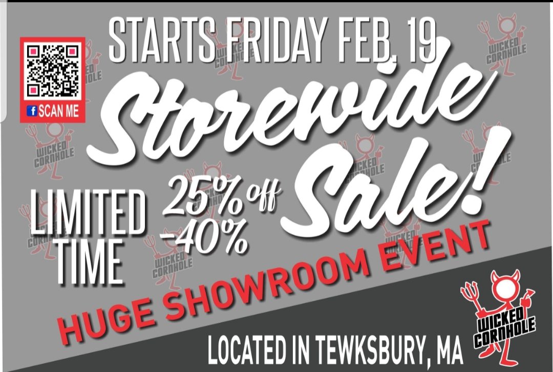 Sale starts tomorrow!