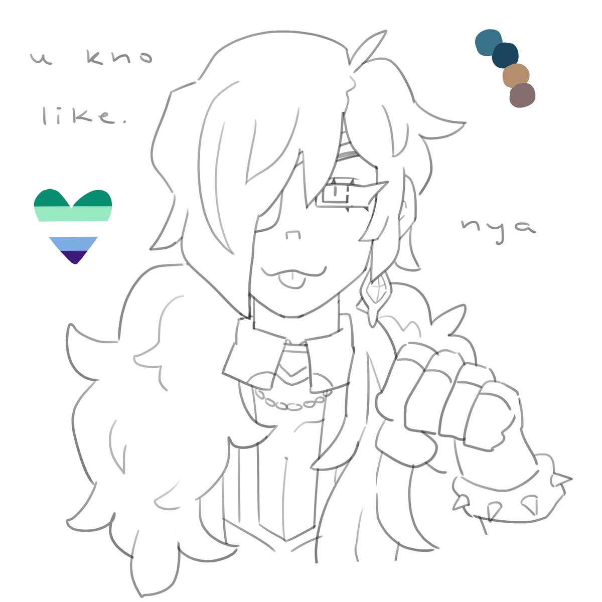 tanix2nics's tweet photo. lrt heres my sketch from like 2 months ago lov u kaeya <3 https://t.co/WnJiIdyRdG