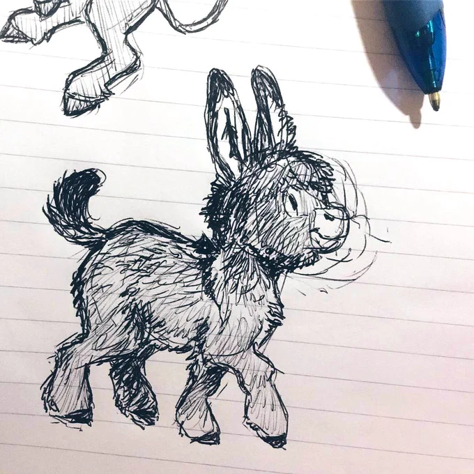 I love to sketch very varying degrees of realistic > cartoony and precious > dumb so I'm always like WHICH DO I POST WHAT DO THE PEOPLE WANT #AnimalArtistsUnite 