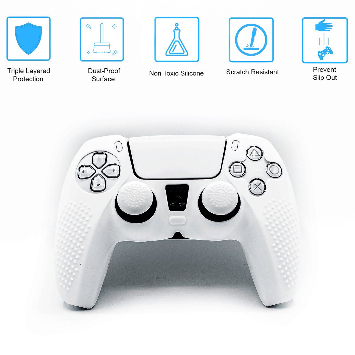 WestHubProducts's tweet photo. Benefits to protecting your #PS5 #Playstation5 controllers‼️In addition to better grip for enhanced gaming performance, the controller skins protect from scratches, dirt, dust and daily usage.Check link in bio
#ps5controllercases #ps5controllerskins #playstation5case https://t.co/eYz4DpkFTz