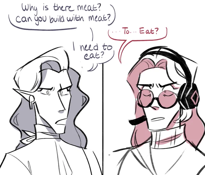 hi me and @mvgne 's vampires are minecraft gamer bros thank u 