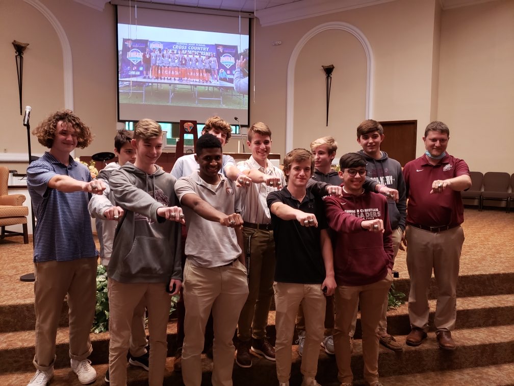 Today was ⁦<a href="/ScaCross/">Seffner Christian Cross Country</a>⁩ Boys Ring Ceremony for your 2019 and 2020 Back-to-Back ⁦<a href="/FHSAA/">FHSAA</a>⁩ 1A Boys State Champions! ⁦<a href="/SCACrusaders/">Seffner Christian</a>⁩ ⁦<a href="/Biggamebobby/">Bob Putnam</a>⁩ ⁦⁦<a href="/floridaringman/">Jostens / The Fenlon Group</a>⁩ ⁦<a href="/flrunners/">FLRunners</a>⁩ ⁦<a href="/HSSportsFL/">HSSportsFlorida</a>⁩ ⁦<a href="/SCAhighschool/">SCA High School</a>⁩
