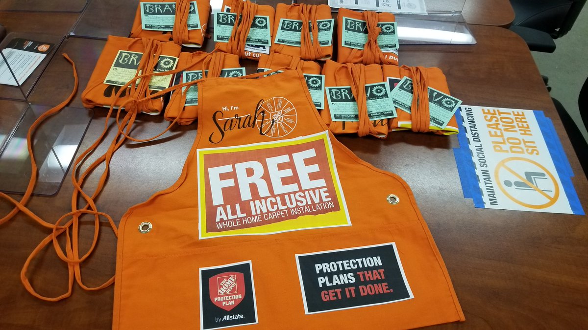 New year = new aprons for the Specialty team!