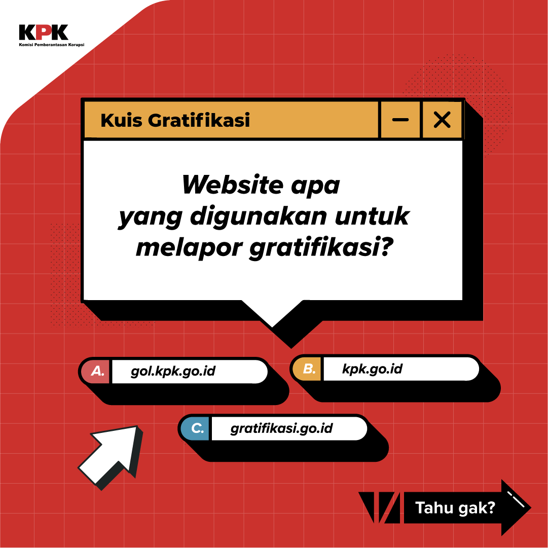 Semangat pagi kawan aksi,
saatnya #kuisPIP

Jawab pertanyaan dibawah ini pada kolom komentar. Pastikan sudah follow akun PIP, retweet dan like #kuisPIP untuk dapatkan hadiah ekslusif bagi #kawanaksi yang beruntung! Pemenang akan diumumkan pukul 5 sore.