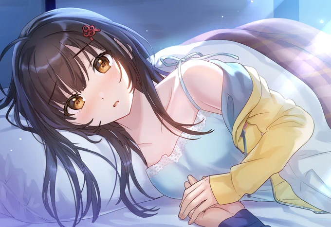 「女の子に、そういうの聞かないの・・・・・・ばか」 