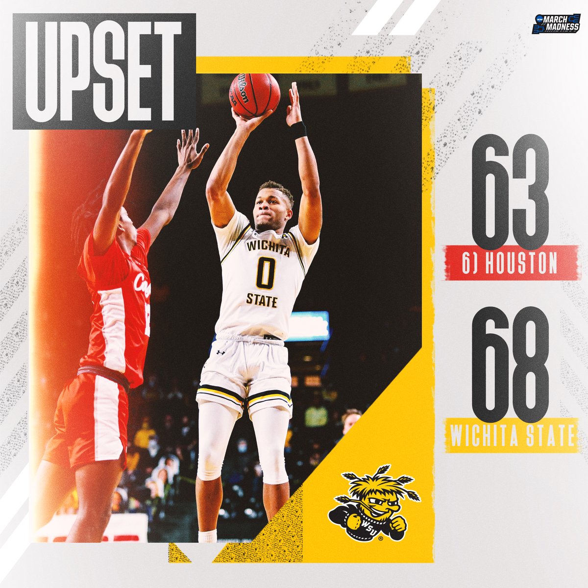 WHAT A SHOCKER! ⚡ Wichita State STUNS No. 6 Houston to secure first place in the American Conference!