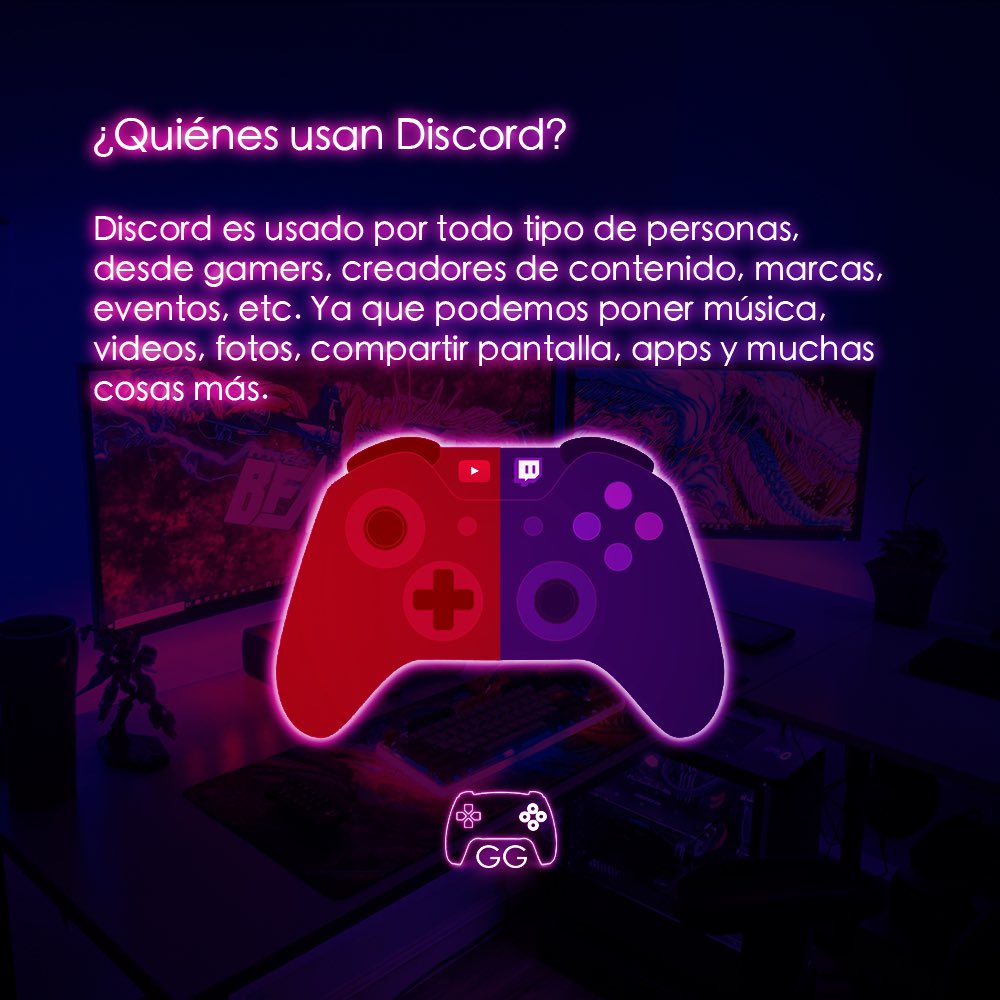 ggaminglab's tweet photo. ¿Medios de comunicación para Gamers? ¿Qué es Discord y por qué usarlo?

Entérate de más en https://t.co/vCx4sq5GqF
.
.
.
.
.
.
#gamer #gaming #videogames #videojuegos #pc #xbox #ps5 #ps4 #mobilegaming https://t.co/xeJ5bLCZZE