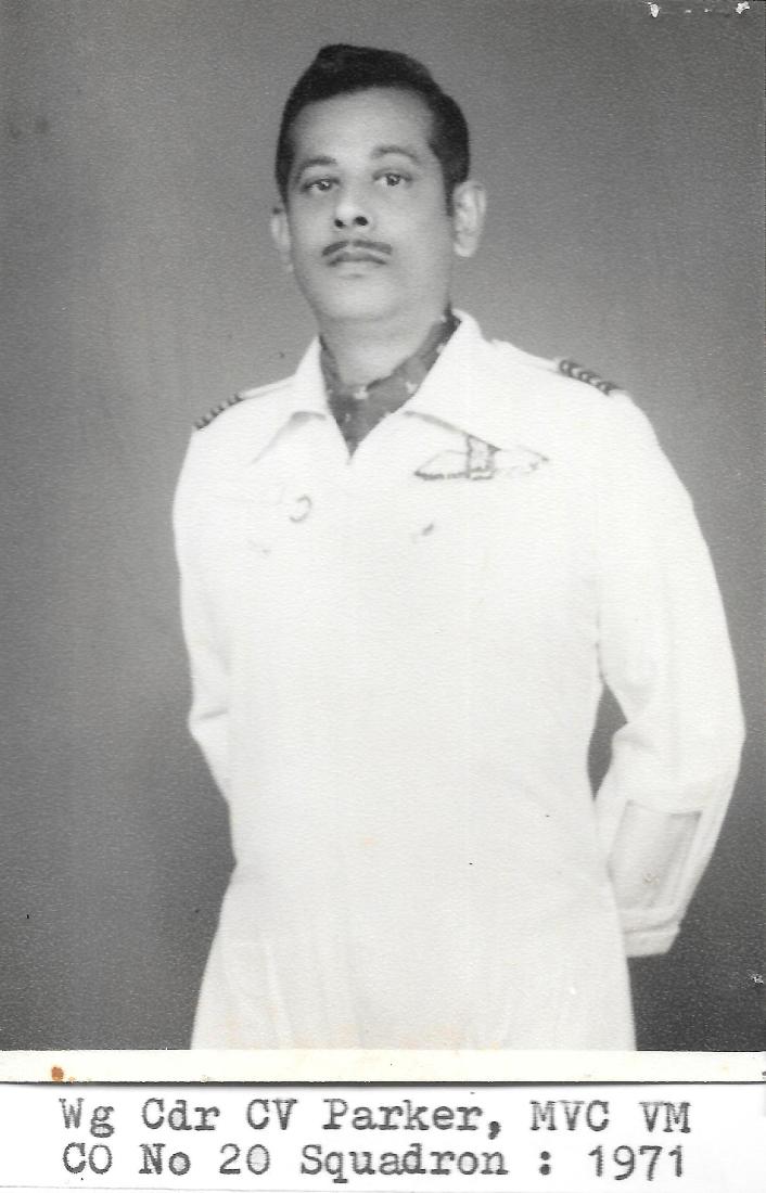 [2/n] ... Air Vice-Marshal CV Parker MVC, who led 20 Squadron IAF, one of the most effective units of the 1971 Bangladesh Liberation war ... /3