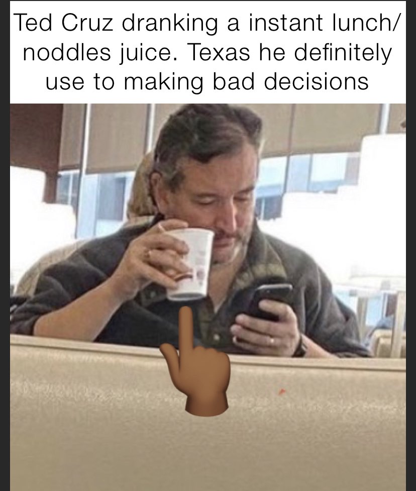 TED CRUZ 🤦🏾‍♀️ #prayfortexas