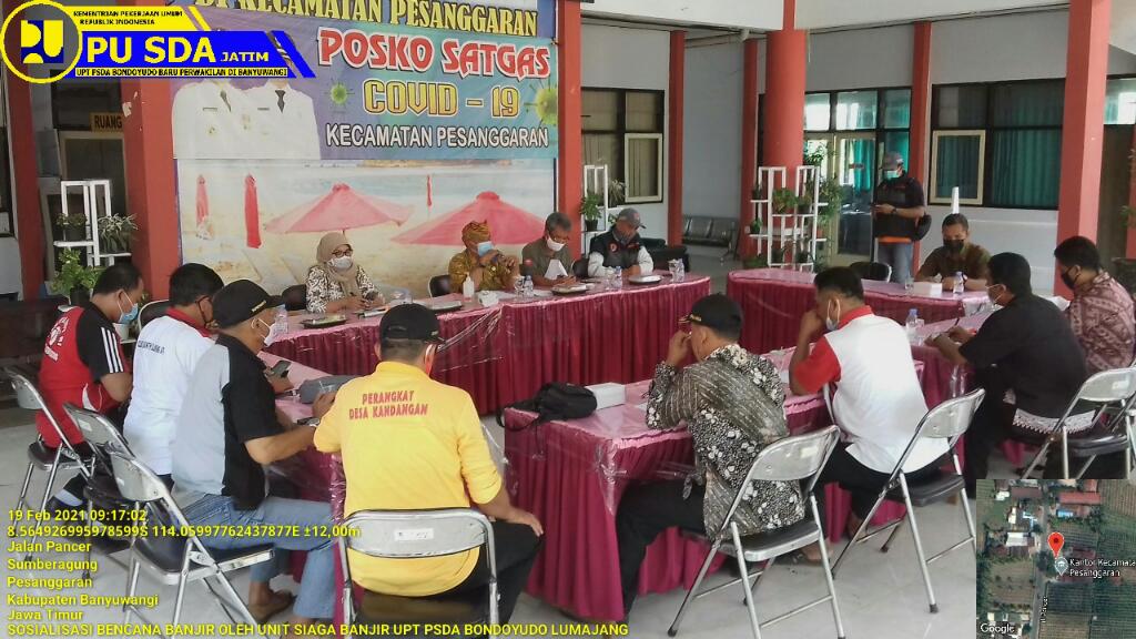 wahyudi_inside's tweet photo. Sosialisasi teknis siaga bencana banjir di Kec. Pesanggaran, Kab. Bwi oleh Tim Unit Siaga Banjir UPT PSDA Bondoyudo Lumajang, berkoordinasi  dgn BPBD kab.Banyuwangi yg di ikuti oleh 3 kecamatan (Bangorejo, Siliragung, Pesanggaran) serta 12 desa terdampak dan stakeholder terkait. https://t.co/GMmOWILmKK