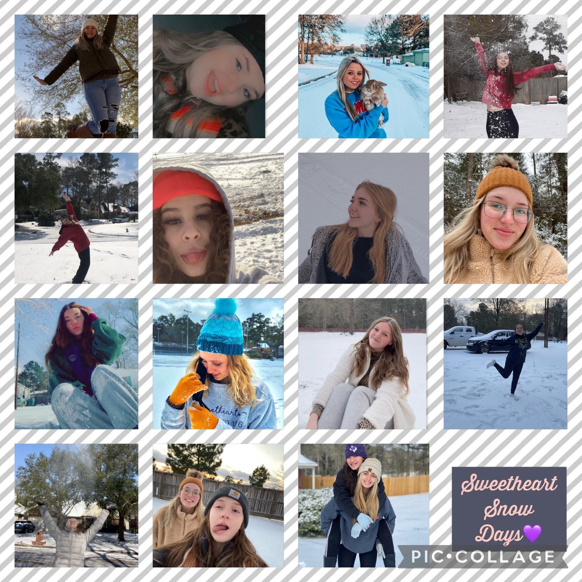 sweetheartswhs's tweet photo. Sweetheart Snow Days! Can’t wait to be together again 💜 https://t.co/kN10ZEHSEp