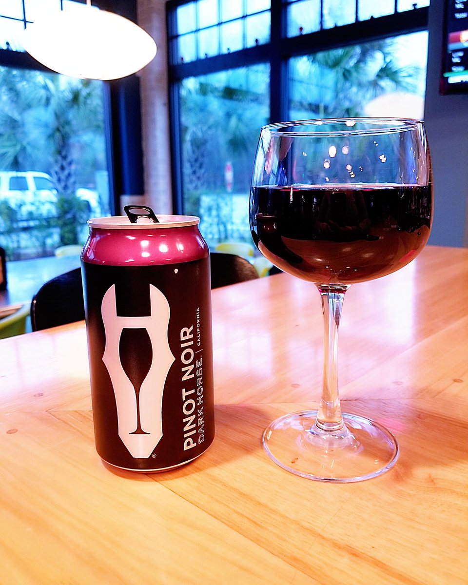 Happy #NationalDrinkWineDay Everyone! I'm trying out <a href="/darkhorsewine/">Dark Horse Wine</a> tonight and it is super delicious! 🍷🍷🍷

#wine #winetime #charleston #YesPlease #canned #yum