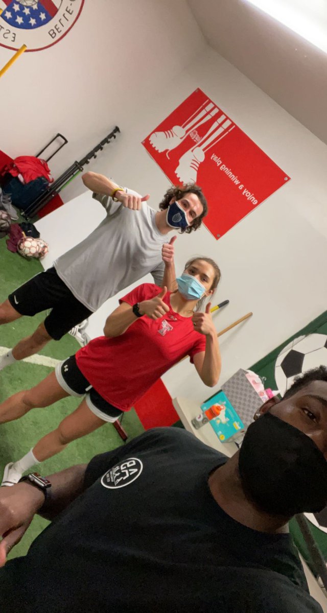 Another pro session in the books. <a href="/mcwicki/">Carly Wickenheiser</a> &amp; <a href="/AirBement14/">Brian Bement</a> put that work in tonight. Clips coming your way soon. #ABTraining