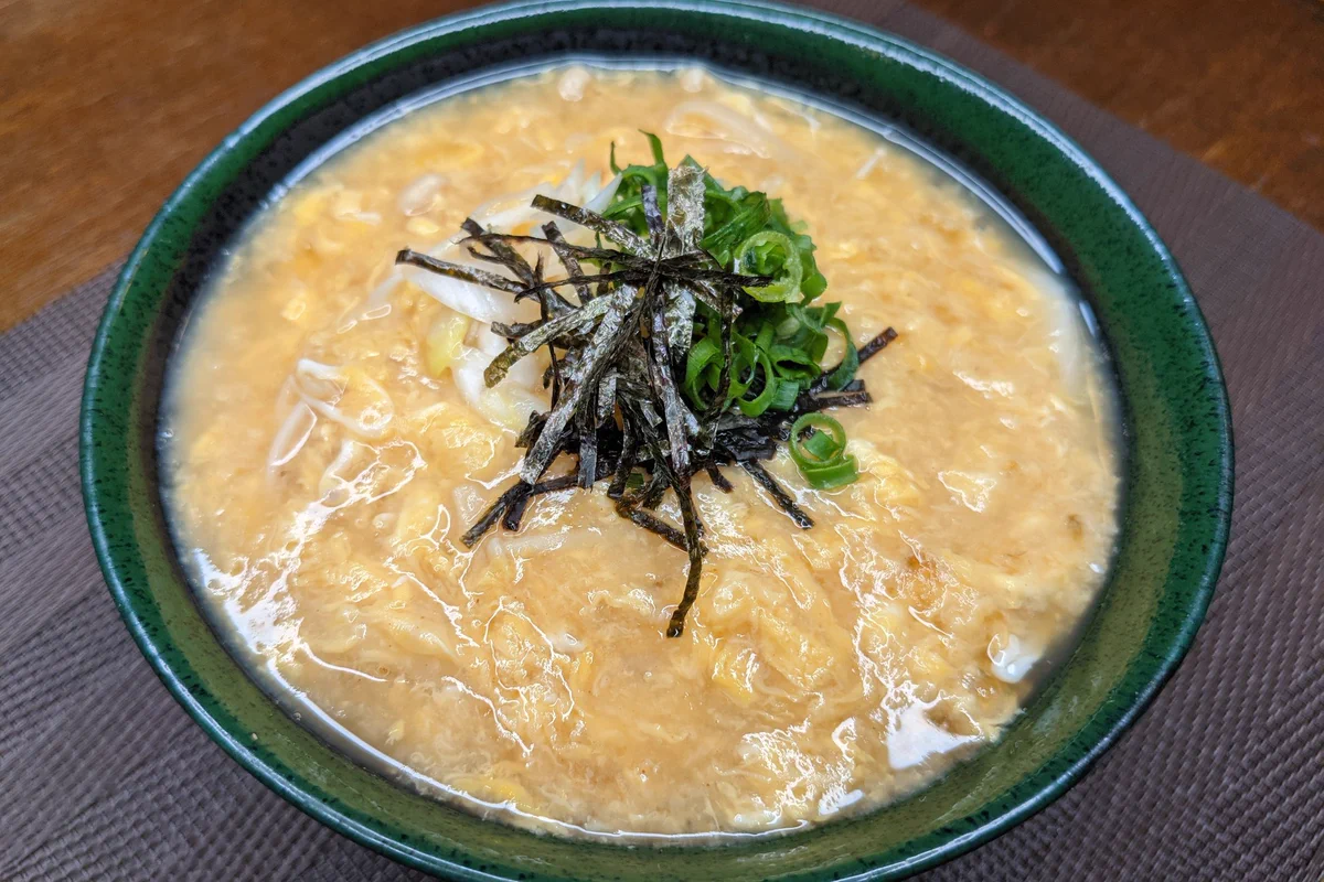 お昼ごはんにも丁度良さそう！卵あんかけうどんのレシピ！