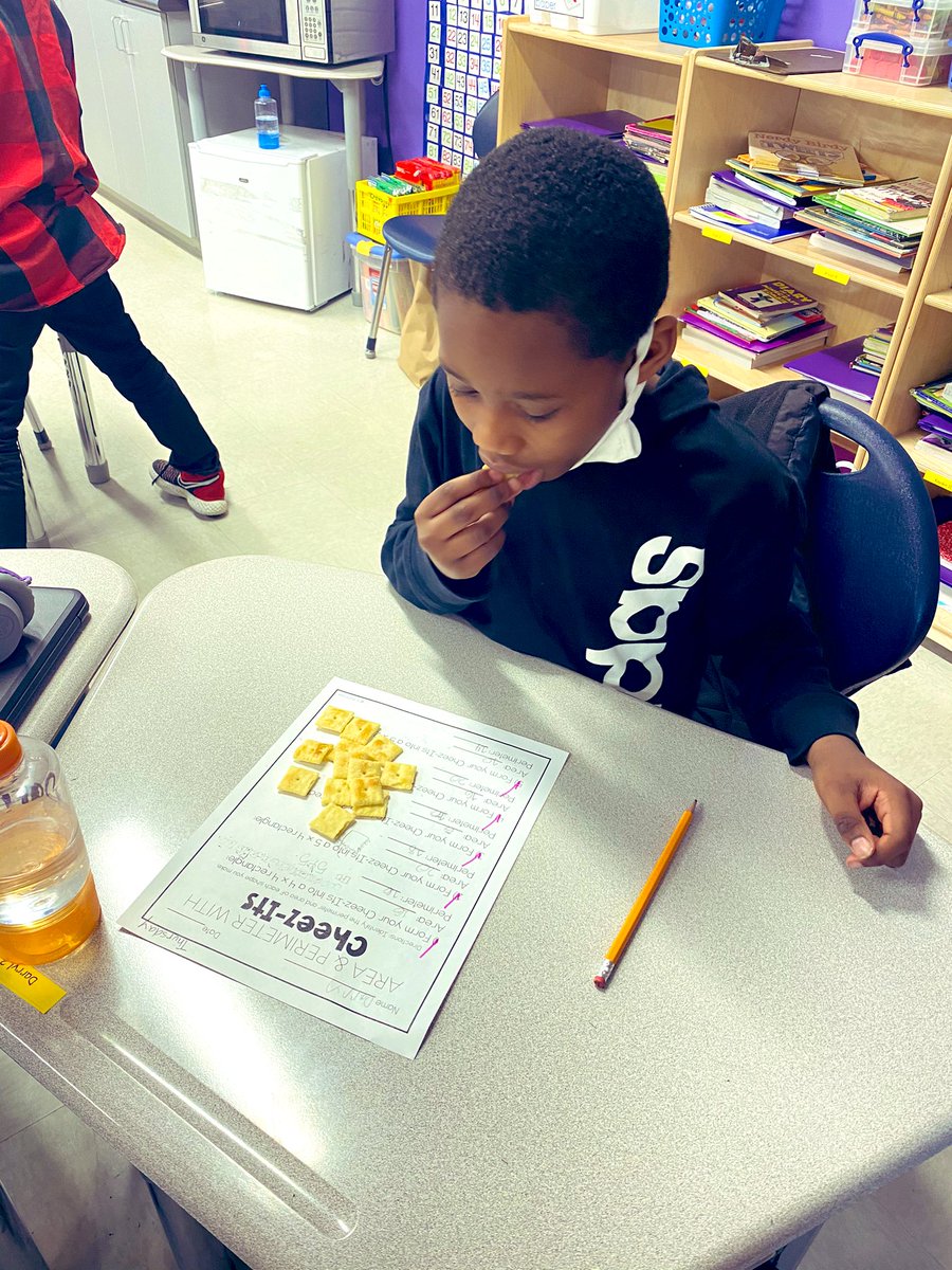 Mrs. Anderson (@mrsandersontcs) on Twitter photo Area and perimeter with Cheez-Its...sign me up! Math is fun and we needed a snack! #TCSLearns <a href="/oakdaleelement/">Oakdale Elementary</a> <a href="/TCSBoardofEd/">T🍏S Board of Ed</a> Area and perimeter with Cheez-Its...sign me up! Math is fun and we needed a snack! #TCSLearns <a href="/oakdaleelement/">Oakdale Elementary</a> <a href="/TCSBoardofEd/">T🍏S Board of Ed</a>