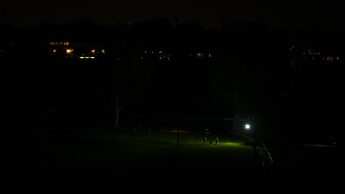 PGATOUR's tweet image. 4-over in Round 1.

Bryson DeChambeau is still grinding on the range late into the night @TheGenesisInv.