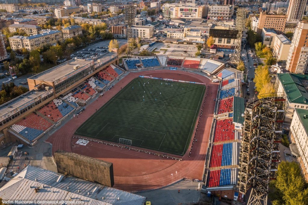FootballSiberia's tweet photo. Spartak Stadium, Novosibirsk https://t.co/NA3gS1W1bf