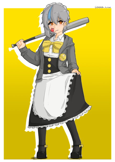 メイドバットでパーカーなうちの子 