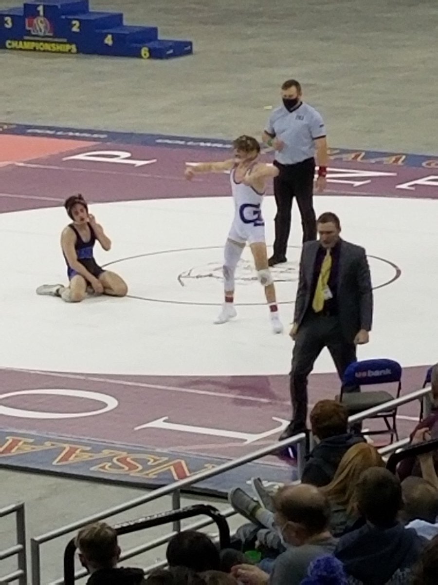 Brody Arrants Class A ,145 lbs State Champion. He has worked so hard these past 4 years and has been dedicated to the sport of wrestling since he was a little boy. You have earned that Gold Medal.  Very proud of you.  <a href="/GishActivities/">WearPurple...BeGold</a>