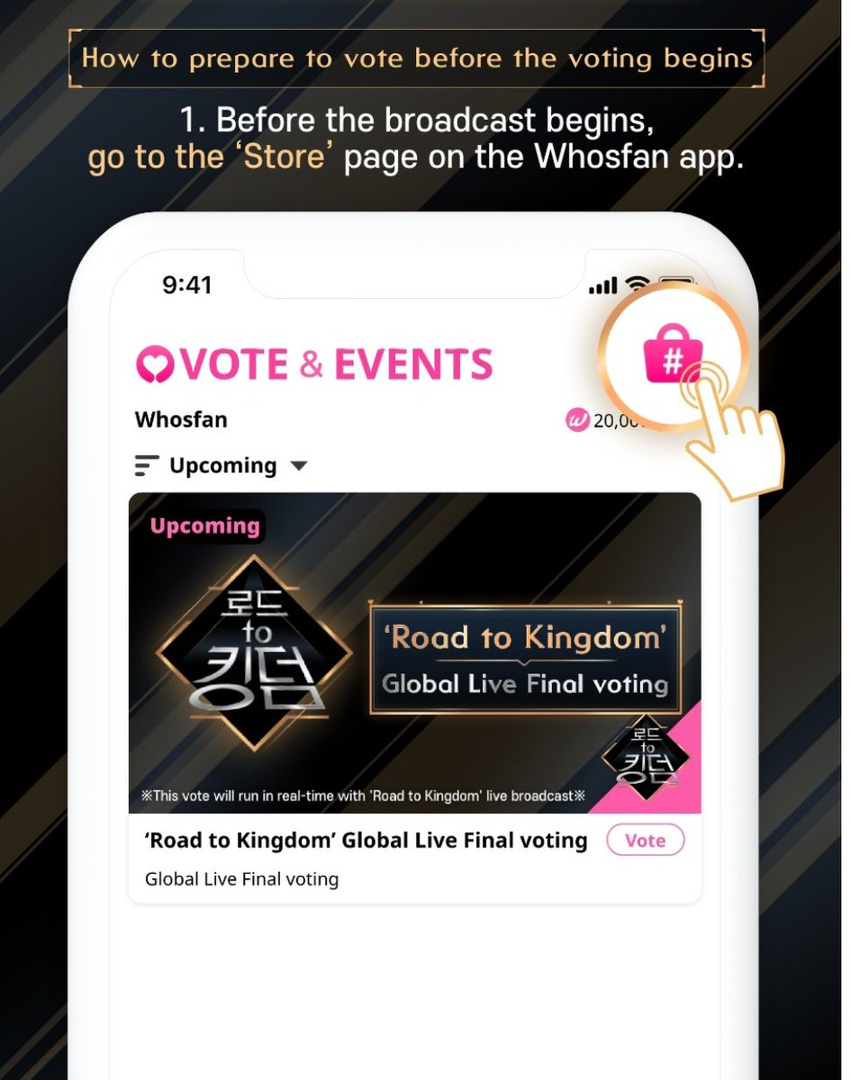 SF9Kingdom's tweet photo. This was RTK global Voting procedure

The procedure to obtain tickets and voting in Whosfan will be similar to this for the kingdom .

We will post the procedure details once it's available on whosfan 

#SF9 #에스에프나인 
@SF9official https://t.co/aZk2vG5fW6