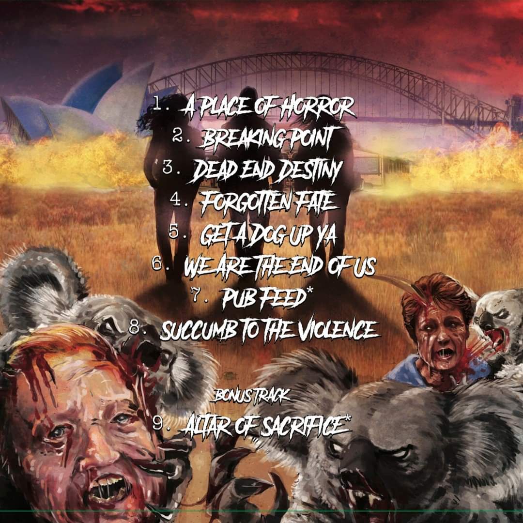 hiddenintentaus's tweet image. 𝗧𝗿𝗮𝗰𝗸-𝗹𝗶𝘀𝘁𝗶𝗻𝗴 𝗿𝗲𝘃𝗲𝗮𝗹𝗲𝗱 𝗳𝗼𝗿 𝗻𝗲𝘄 𝗮𝗹𝗯𝘂𝗺, 𝗗𝗲𝗮𝗱 𝗘𝗻𝗱 𝗗𝗲𝘀𝘁𝗶𝗻𝘆 

*Bonus Track:
9. Altar of Sacrifice (Slayer Cover) 

*Only for physical release, will be released digitally March 26th

#newalbum #DeadEndDestiny #HiddenIntent #AussieThrash