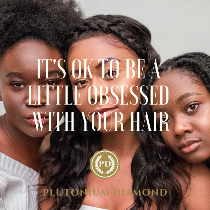 PlutoniumDHair's tweet photo. It's ok to be a little obsessed  😉with our hair. #PlutoniumDiamondHair #beautifulhairstyle #fabulous #glamour #DCHair #DCHairstylists #curls #extensions #frontals #goodweaves #hair #links #stylists #fun #hairofinstagram #beauty #beautifulhair #hairstylist #virginhair #remyhair https://t.co/eFYBtoqbIy
