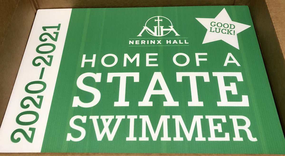 NerinxSwimDive's tweet photo. One more sleep!! Yard signs ✅, Cookies ✅, State goodie surprise delivery ✅, One last 6 AM practice ✅✅ #almostgameday #roadtostate #markersswimfast #mshsaaclass2 https://t.co/cGioDjhwlb